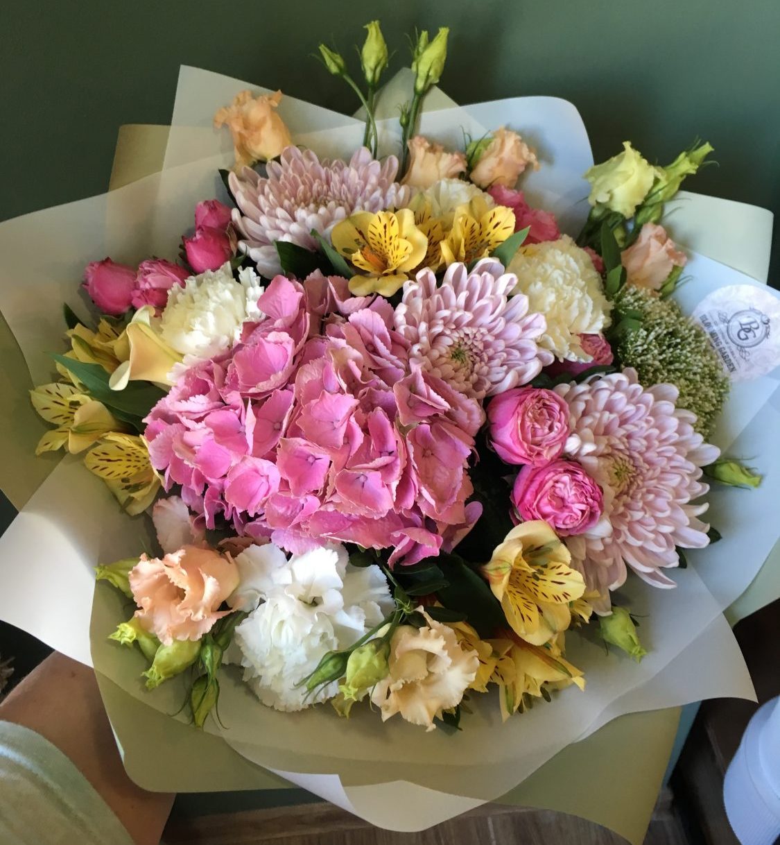 Букет цветов - микс №108 - Цветочная лавка «Blooming Garden»